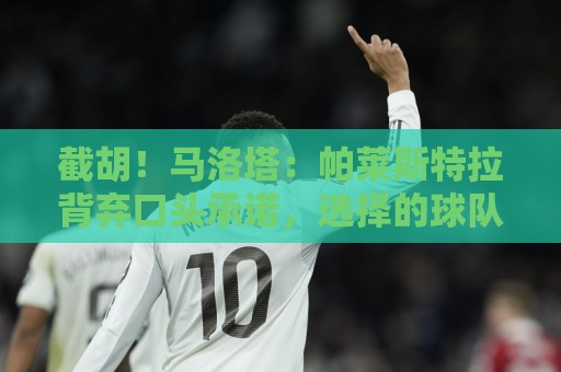截胡!马洛塔:帕莱斯特拉背弃口头承诺,选择的球队我们无法竞争 截胡!马洛塔:帕莱斯特拉背弃口头承诺,选择的球队我们无法竞争