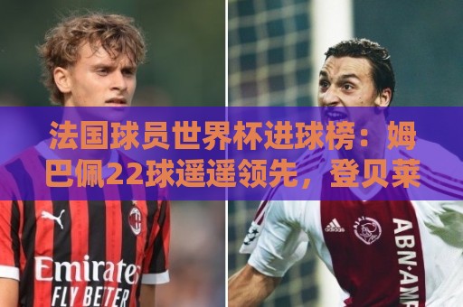法国球员世界杯进球榜：姆巴佩22球遥遥领先，登贝莱6球并列第三