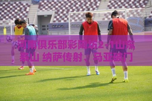 河南俱乐部彩陶坊2-1山东泰山 纳萨传射、马亚破门 河南俱乐部彩陶坊2-1山东泰山 纳萨传射、马亚破门