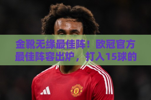金靴无缘最佳阵！欧冠官方最佳阵容出炉，打入15球的姆巴佩无缘