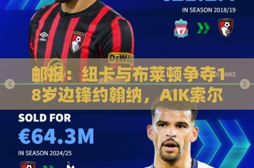 邮报:纽卡与布莱顿争夺18岁边锋约翰纳,AIK索尔纳想要2200万镑 邮报:纽卡与布莱顿争夺18岁边锋约翰纳,AIK索尔纳想要2200万镑