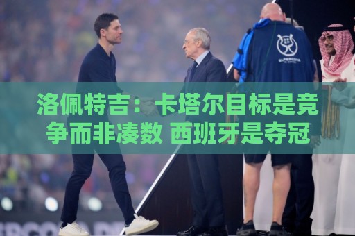 洛佩特吉:卡塔尔目标是竞争而非凑数 西班牙是夺冠热门之一 洛佩特吉:卡塔尔目标是竞争而非凑数 西班牙是夺冠热门之一